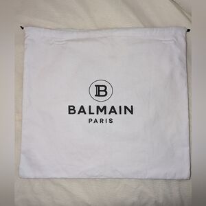 Balmain Dust Bag White EUC